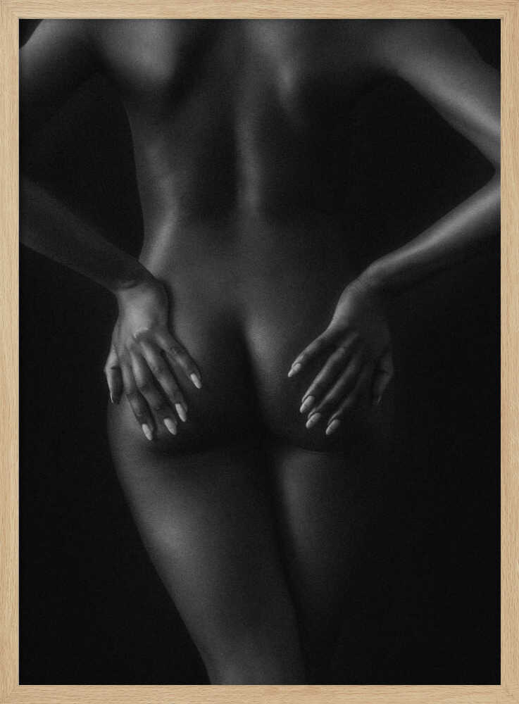 Untitled Art Print UK — Dark Moody Dark Wall Art — Living Room — Wall It All Prints