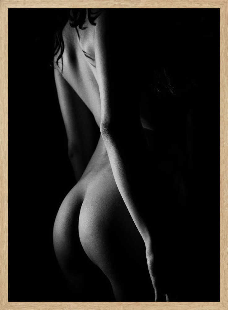 Freya Gallows No. 0858 Art Print UK — Dark Moody Dark Wall Art — Living Room — Wall It All Prints
