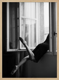 Graceful Legs Open Window