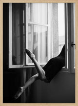 Graceful Legs Open Window