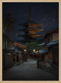 Kyoto Pagoda Starry Night