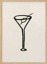 Martini Glass Sketch