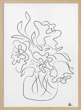 Minimalist Floral Vase