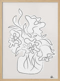 Minimalist Floral Drawing