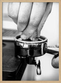 Hand Tamping Espresso