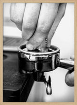 Hand Tamping Espresso