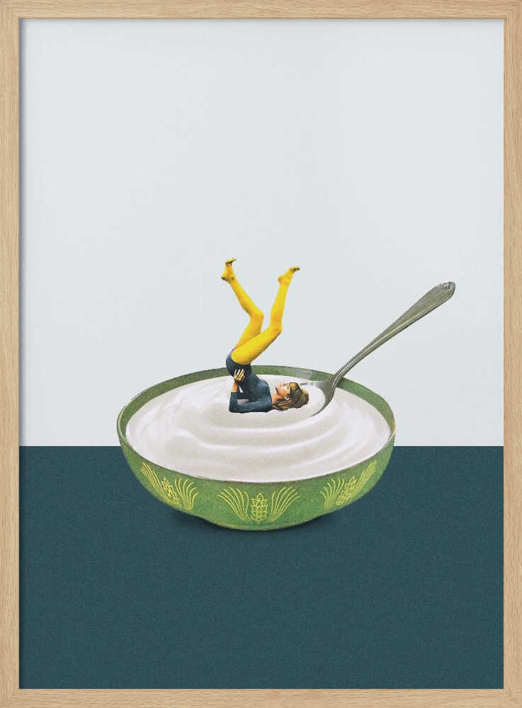Untitled Art Print UK — Japanese Vibrant Wall Art — Kitchen — Wall It All Prints