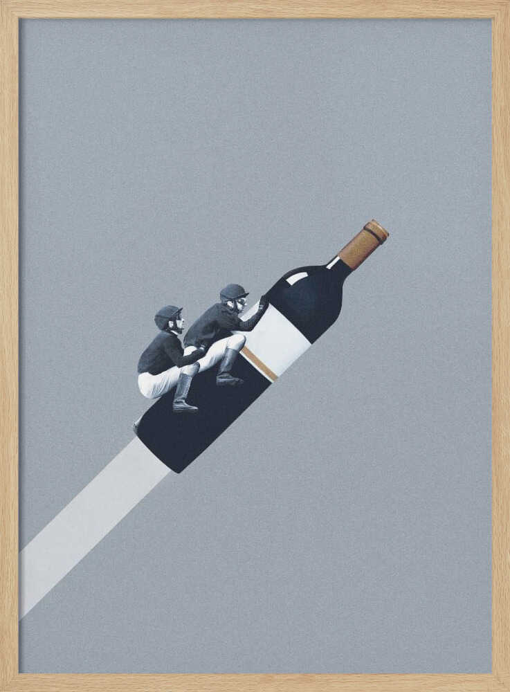 We ride until dawn Art Print UK — Abstract Minimal Wall Art — Kitchen — Wall It All Prints