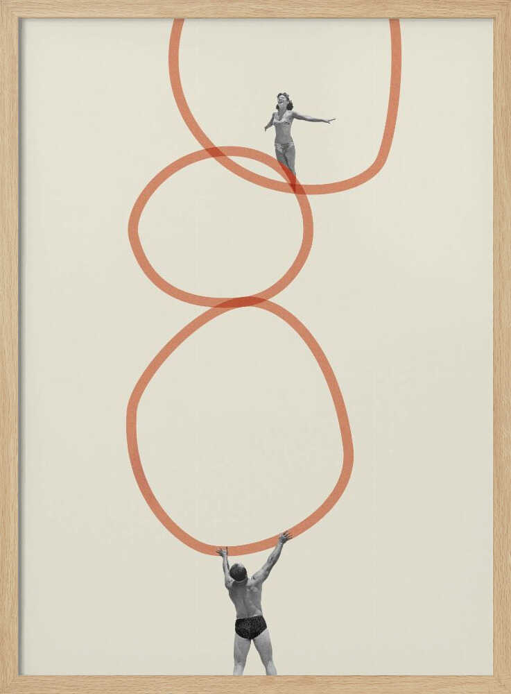 You make me feel everything Art Print UK — Abstract Minimal Wall Art — Office — Wall It All Prints