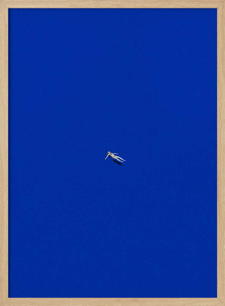 No stress Art Print UK — Abstract Calm Wall Art — Bedroom — Wall It All Prints