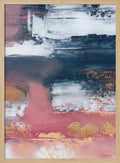 Gold Blush Abstract Layers