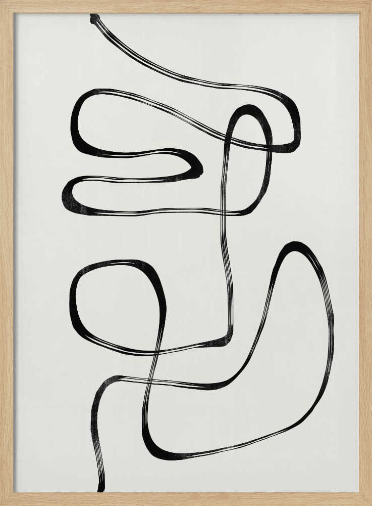 Untitled Art Print UK — Abstract Vibrant Wall Art — Office — Wall It All Prints
