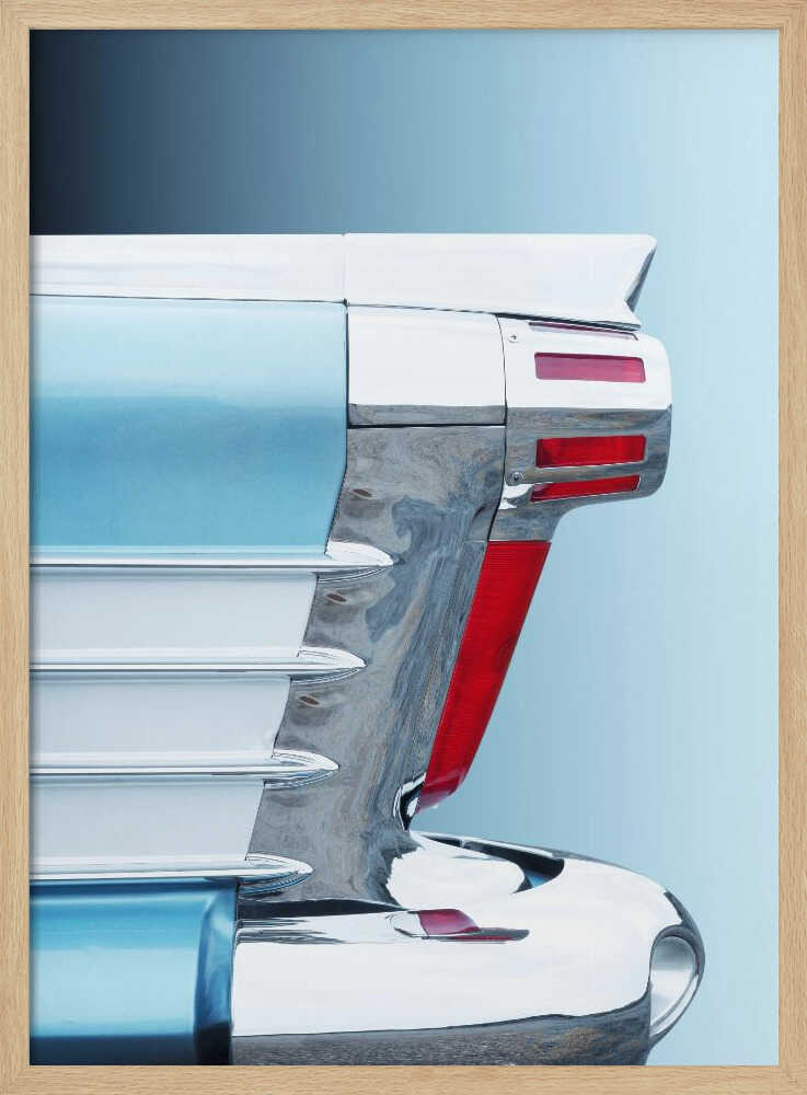Sleek Automotive Fin Art Print UK — Abstract Vibrant Wall Art — Living Room — Wall It All Prints
