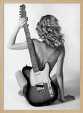 Woman and Her Guitar