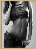 Ramones Crop Top Style