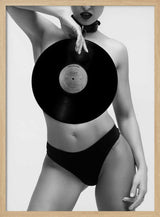 Sensual Vinyl Record Art Print UK — Portrait Vibrant Wall Art — Living Room — Wall It All Prints