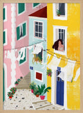 Vibrant European Street