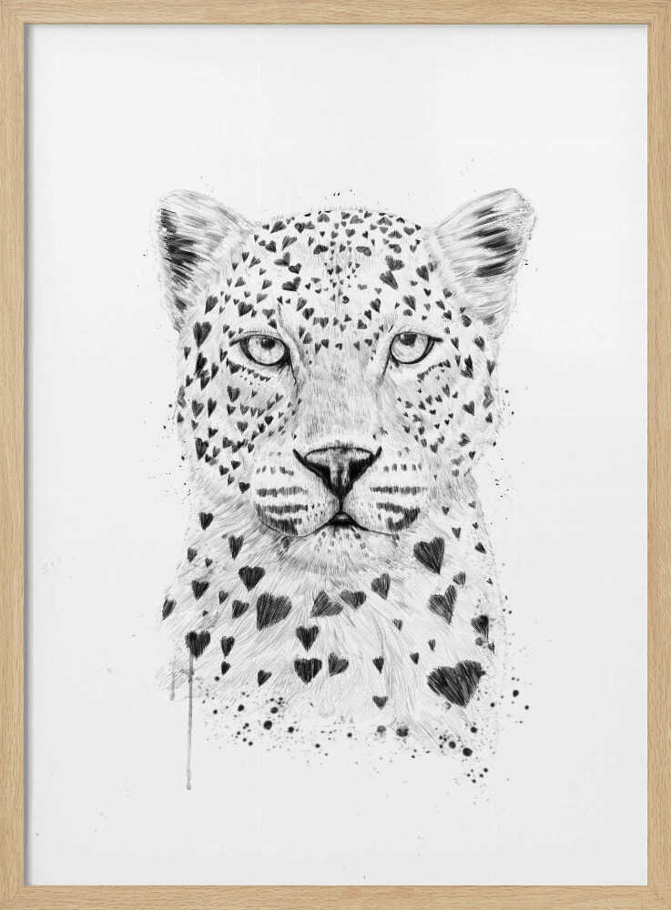 Heart Spotted Leopard
