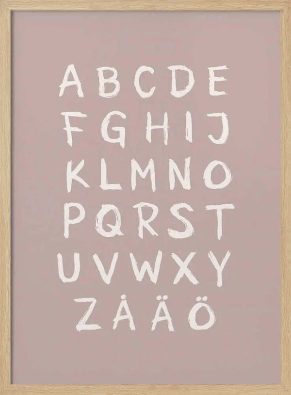 Scandinavian Alphabet Letters Aminah Eleonora