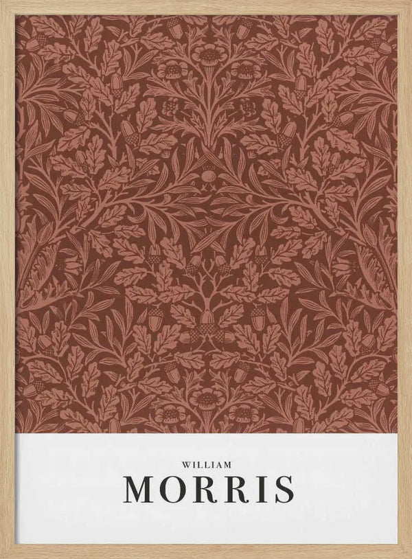 Acorns and oak leaves William Morris