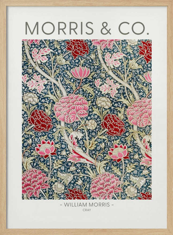 Cray Art Print UK — Botanical Warm Wall Art — Living Room — Wall It All Prints