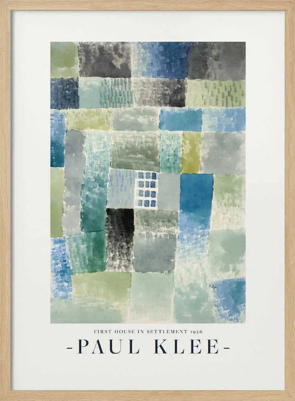 First House in a Settlement 1926 Paul Klee