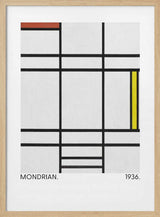 Composition in White, Red, and Yellow 1936
