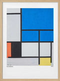 Composition with Large Blue Plane, Red, Black, Yellow, and Gray 1921