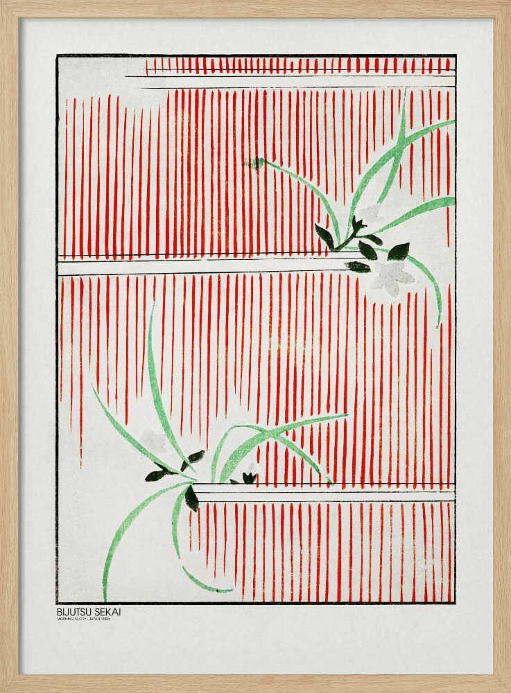 Morning Glory Art Print UK — Japanese Fresh Wall Art — Living Room — Wall It All Prints