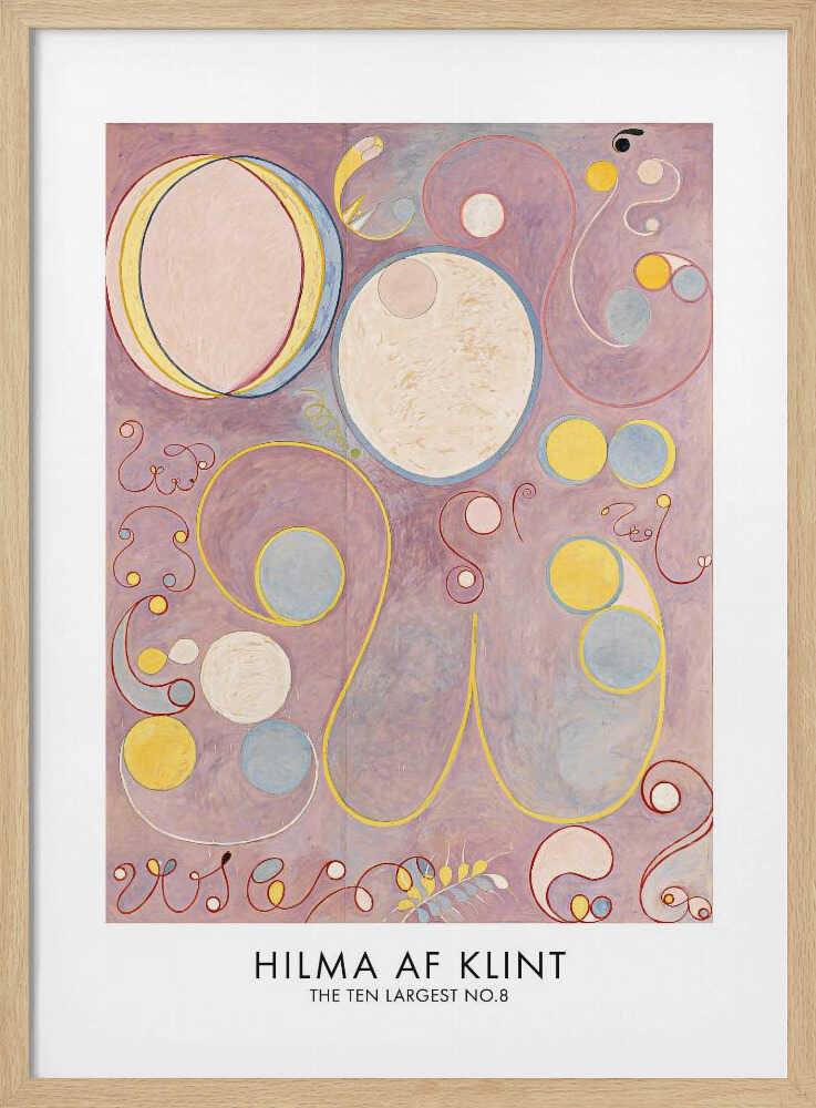 The Ten Largest No.8 Poster