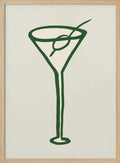 Classic Green Martini