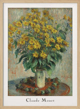 Jerusalem Artichoke Flowers Claude Monet