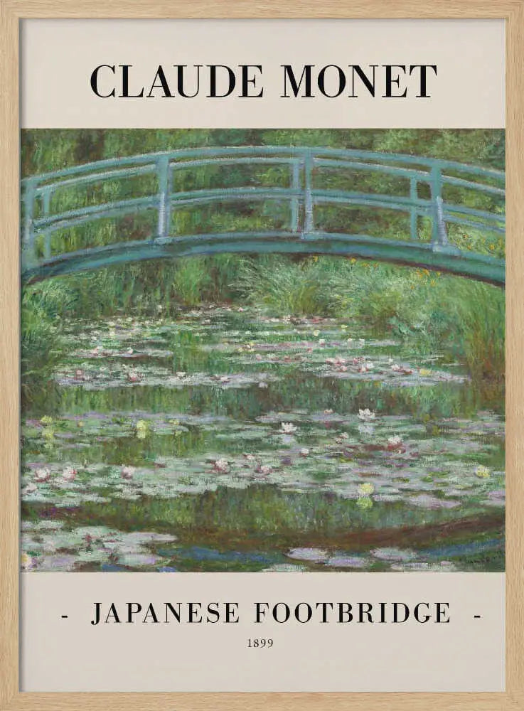 Japanese Footbridge 1899 Claude Monet