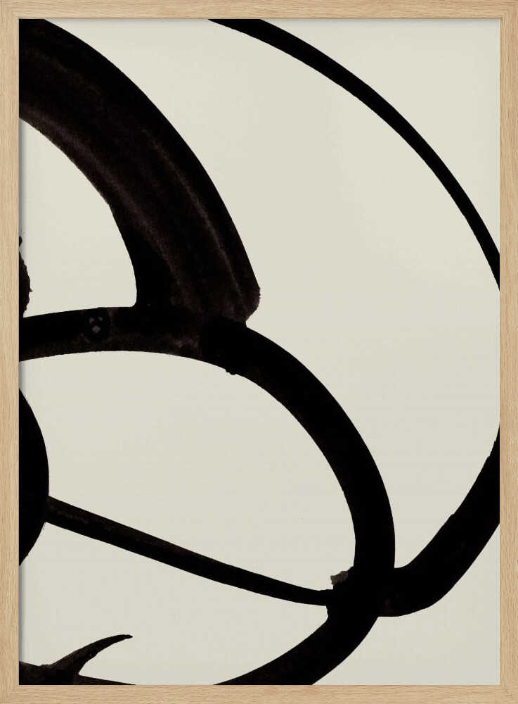 Atienne No2 Art Print UK — Abstract Minimal Wall Art — Office — Wall It All Prints