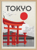Tokyo Red Sun Torii