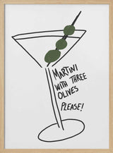 Olive Trio Martini