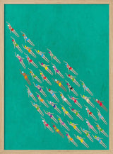 Colorful Swimmers Group
