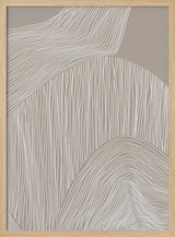 Minimalist Beige Waves