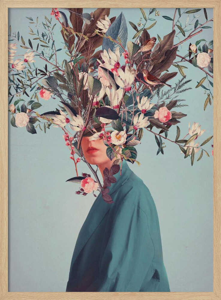 I Was Hidden but You Saw Me Art Print UK — Botanical Elegant Wall Art — Living Room — Wall It All Prints