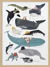 Whales With Hats