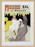 Affiche Pour Le Moulin Rouge la Goulue (1898