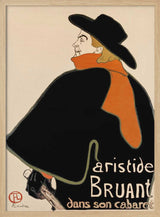 Aristide Bruant In His Cabaret (1893)