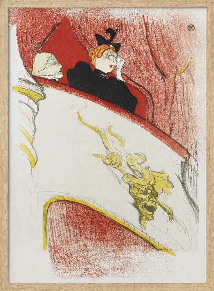 Balcony With a Gilded Grotesque Mask (1894)
