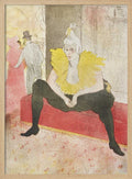 The Seated Clowness (miss Cha U Kao) (1896)