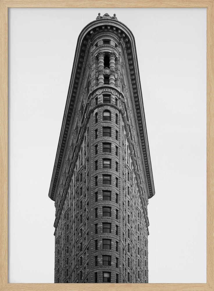 Sharp Architectural Marvel Art Print UK — Vintage Dark Wall Art — Living Room — Wall It All Prints