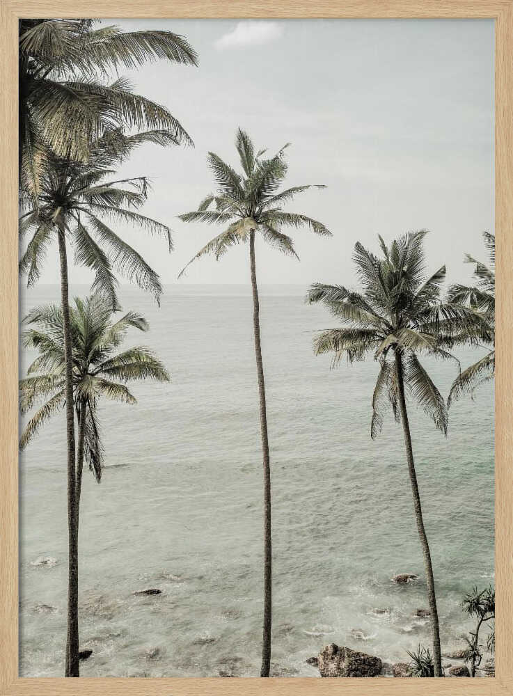 Tropical Dreams Art Print UK — Landscape Calm Wall Art — Bedroom — Wall It All Prints