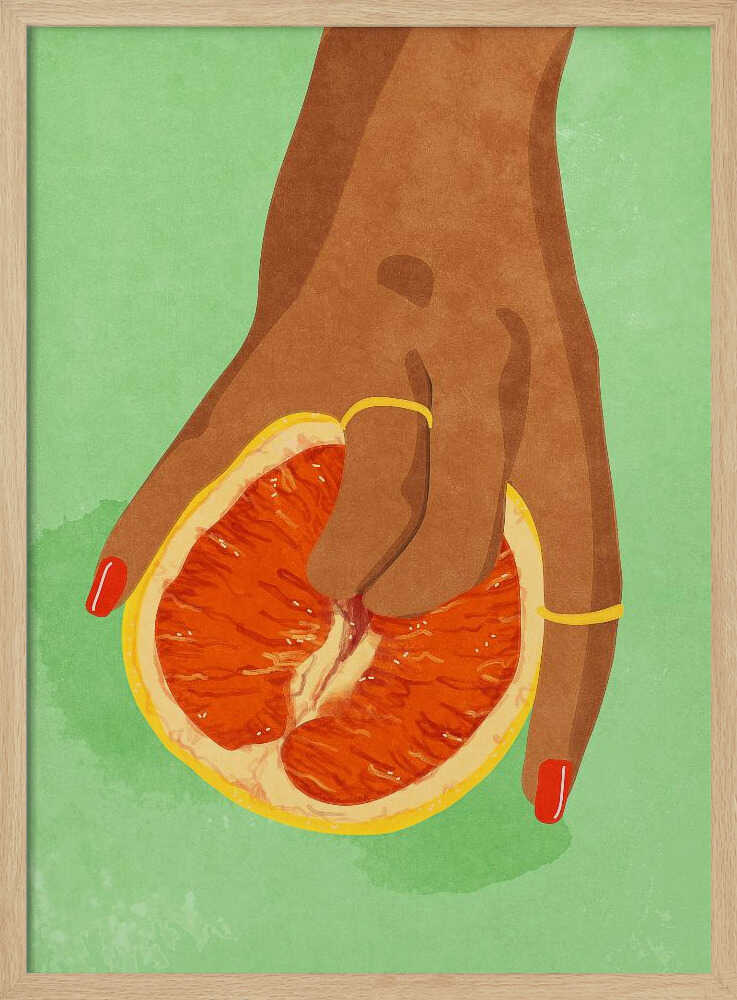 Fruitlover Art Print UK — Portrait Fresh Wall Art — Kitchen — Wall It All Prints