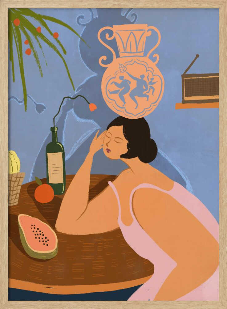 Bestill Art Print UK — Botanical Vibrant Wall Art — Kitchen — Wall It All Prints
