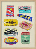 Vintage Seafood Cans