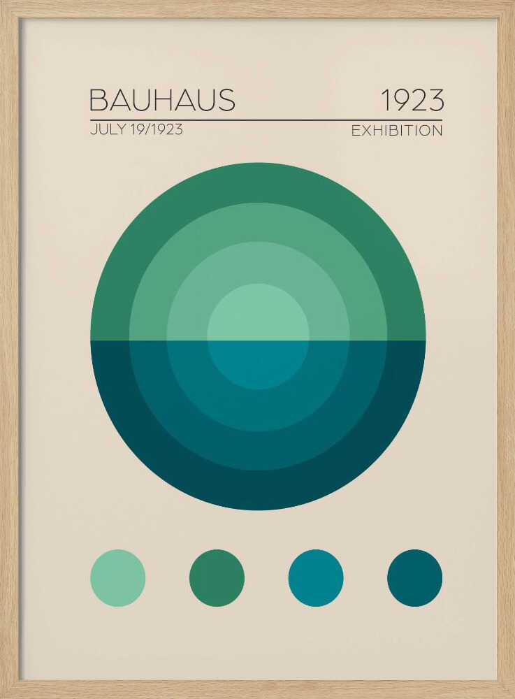 Geometric Harmony Art Print UK — Abstract Minimal Wall Art — Office — Wall It All Prints